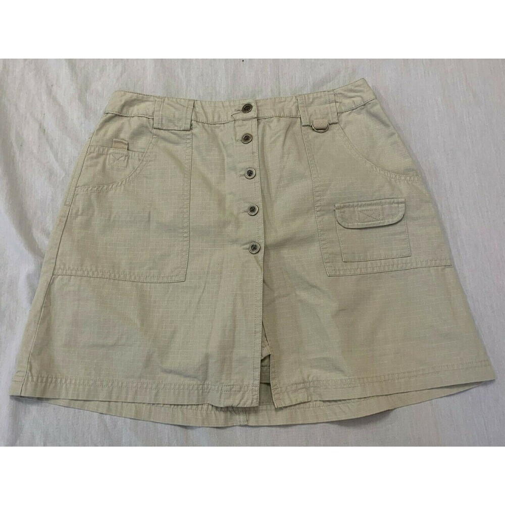 ST. JONHS BAY WOMENS COTTON SKIRT SKORT WITH BUILT SHORTS SIZE 6